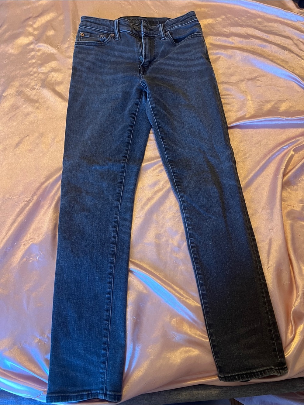 American Eagle Outfitters Skinny Jeans in Dark Blue